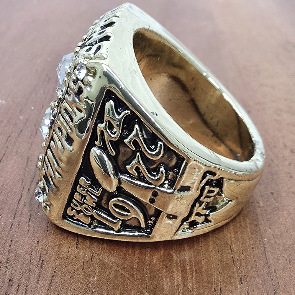 Dallas Coboys Championship Ring 1977 Men's 11 Fan‎ Edituon Martin Gold